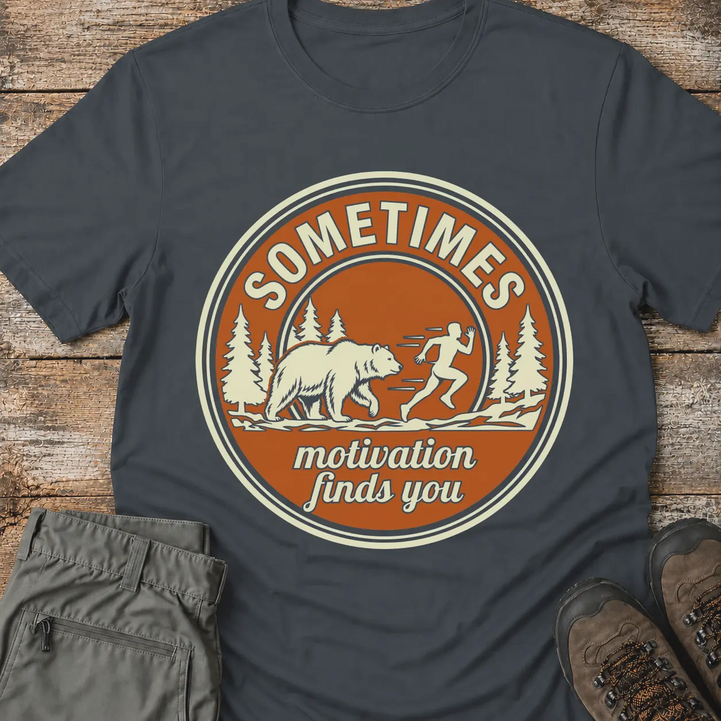 MOTIVATION FINDS YOU... T-Shirt