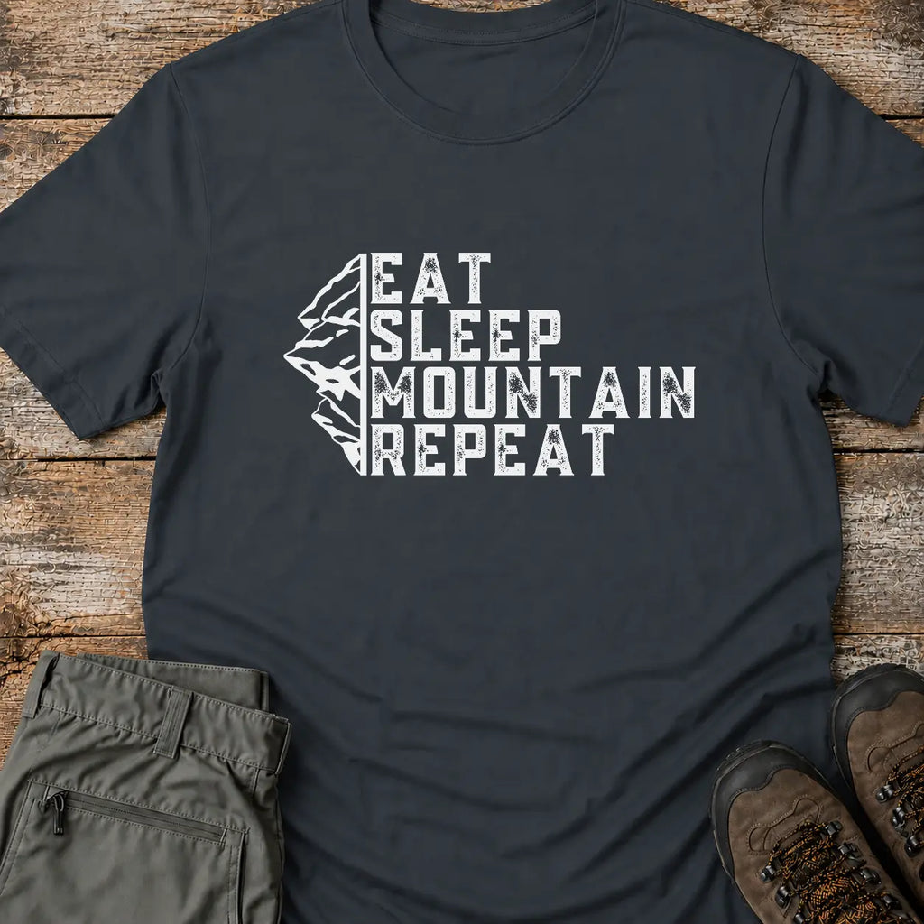 EAT SLEEP MOUNTAIN REPEAT T-Shirt