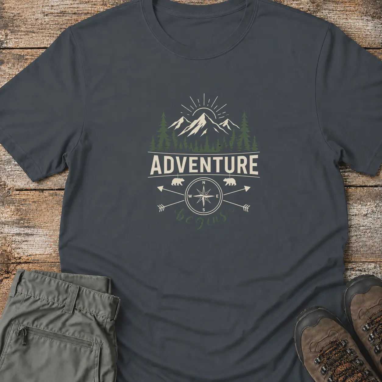 ADVENTURE BEGINS T-Shirt