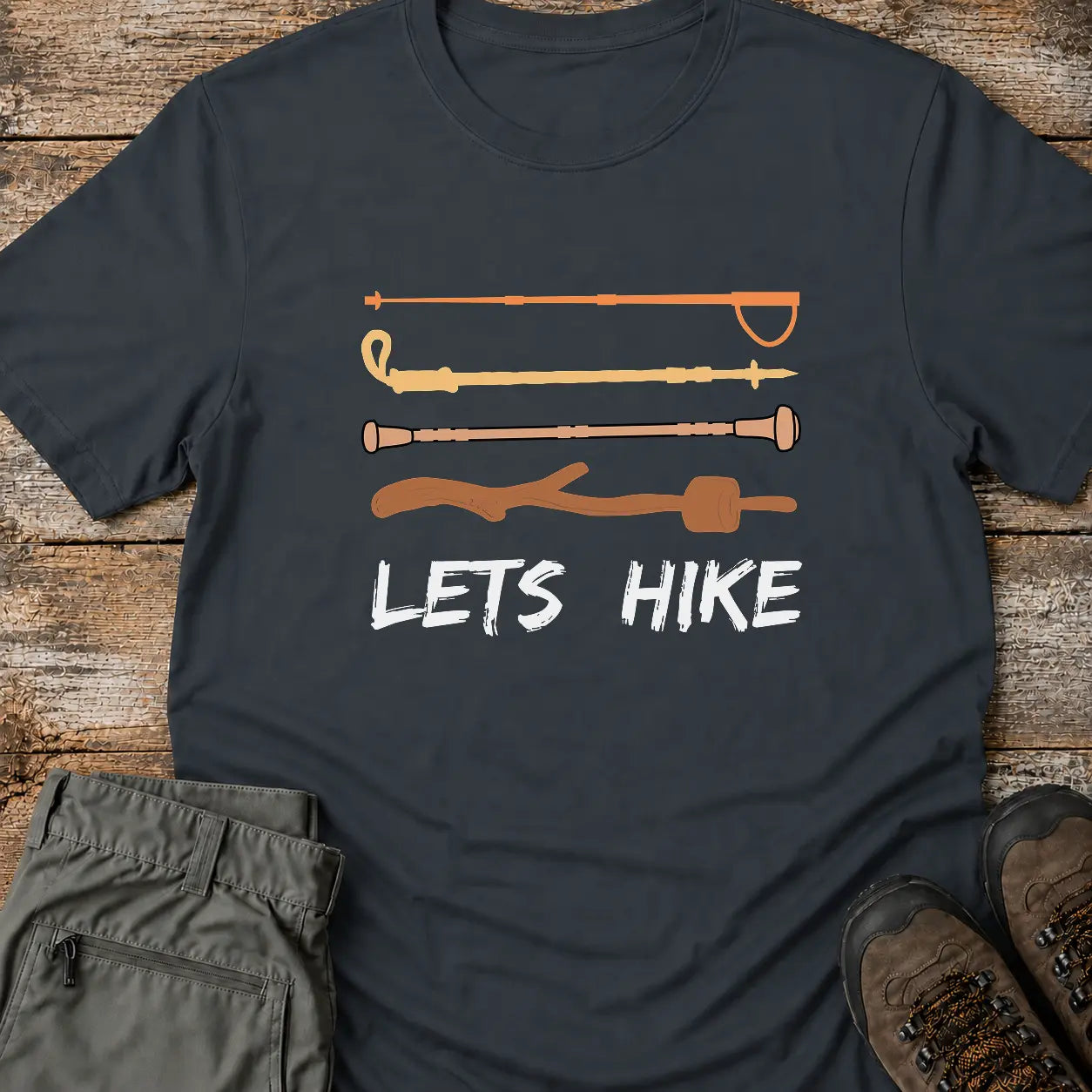 HIKING STICK T-Shirt