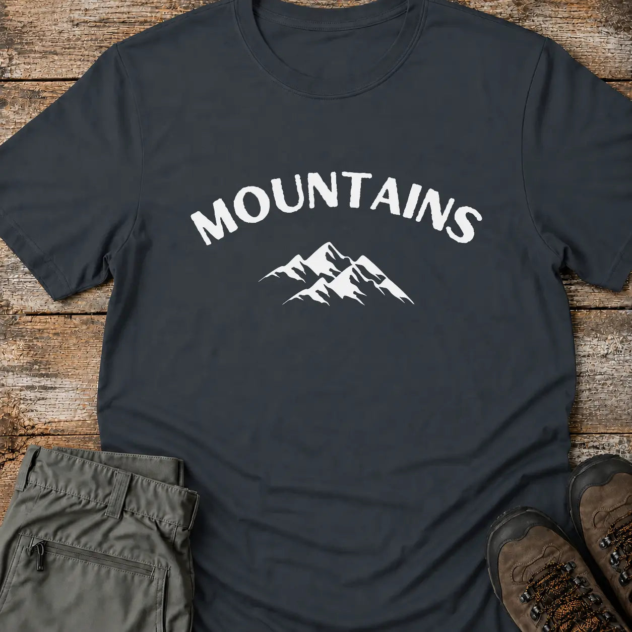 MOUNTAINS OUTLINE T-Shirt