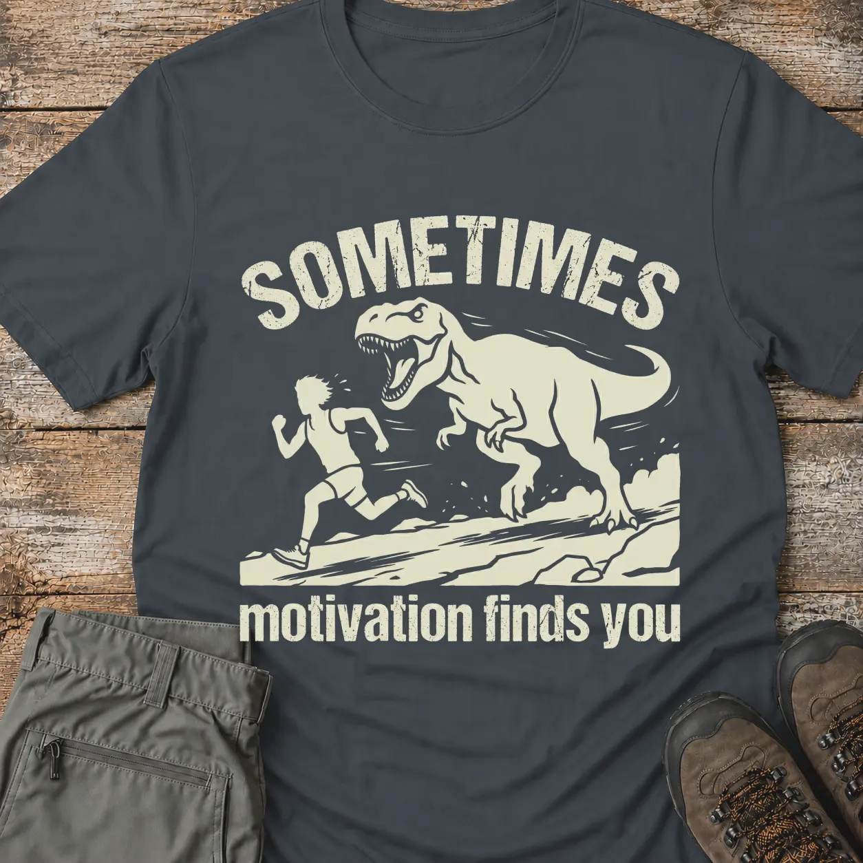 MOTIVATION FINDS YOU T-Shirt