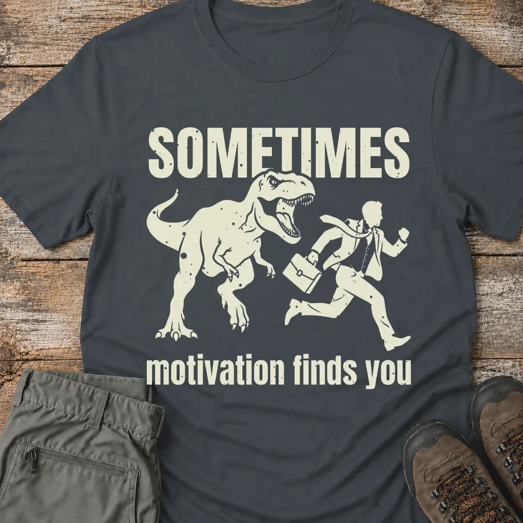 MOTIVATION FINDS YOU.. T-Shirt