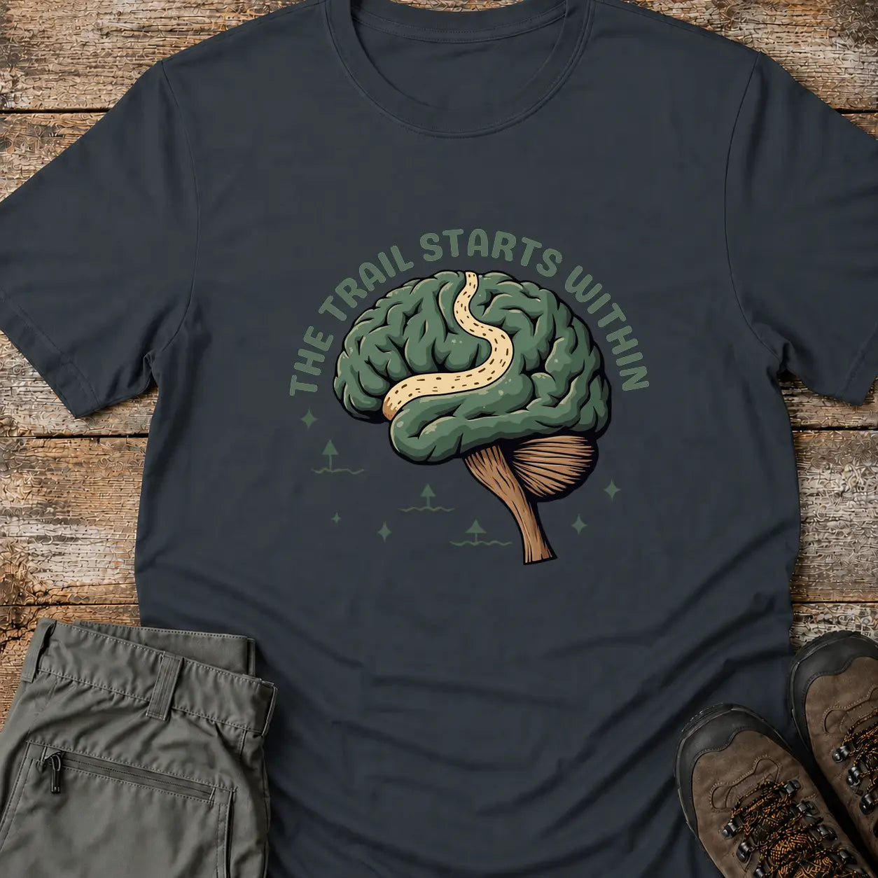 THE TRAIL STARTS T-Shirt