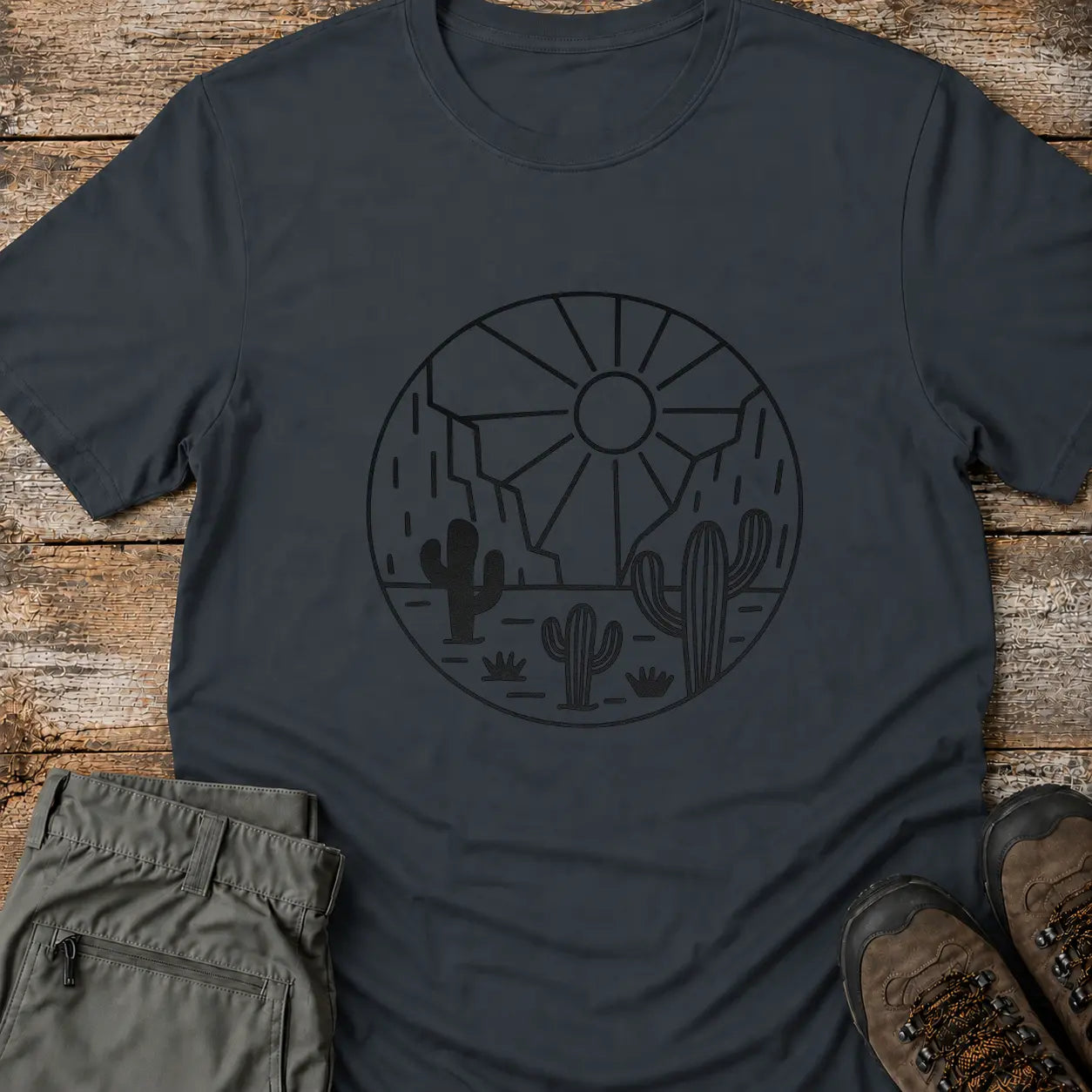 CACTUS AND ROCKS T-Shirt