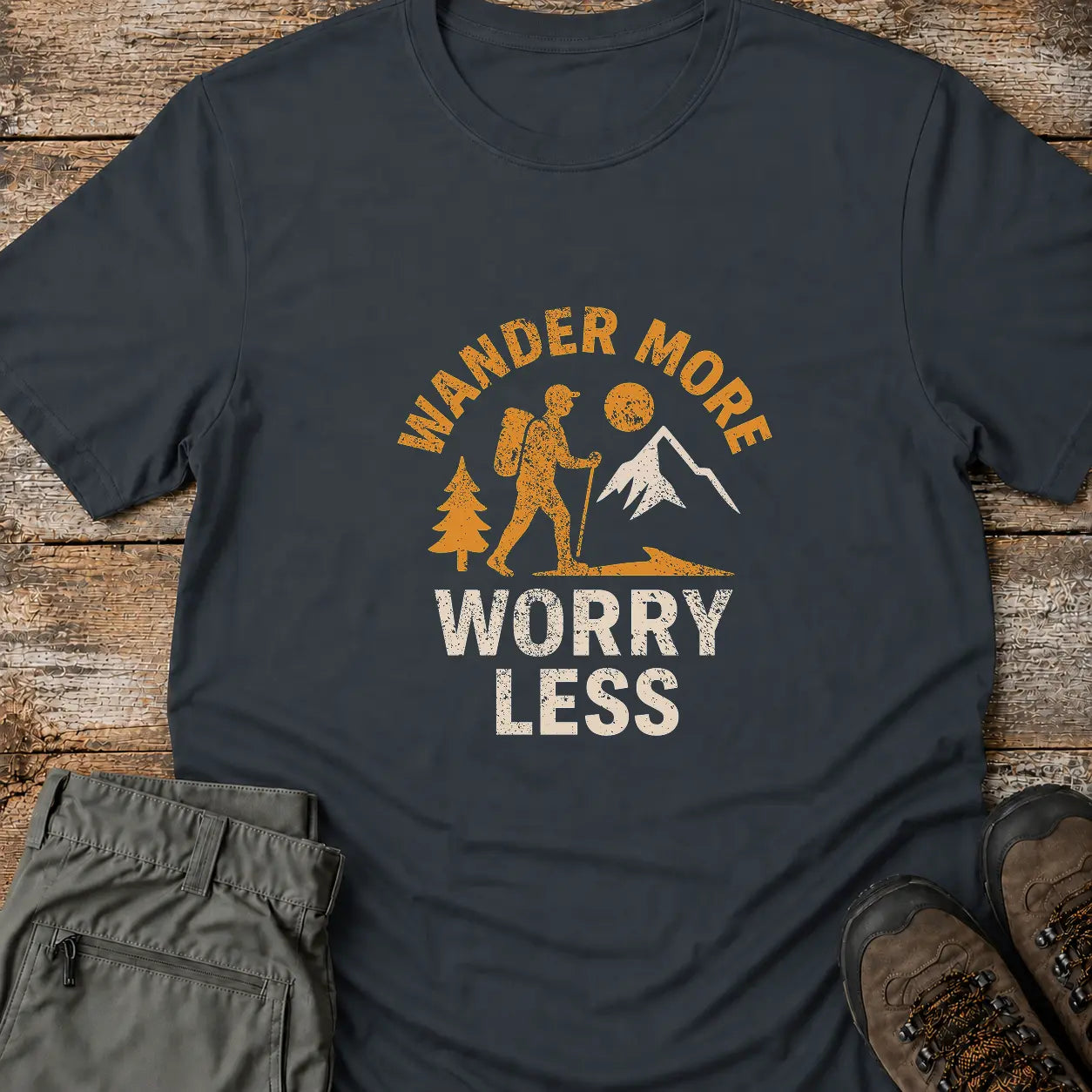 WANDER MORE WORRY LESS T-Shirt