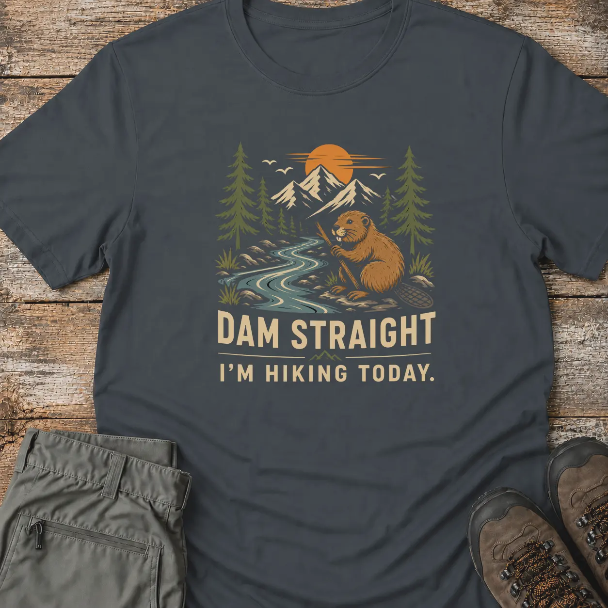 DAM STRAIGHT T‑Shirt