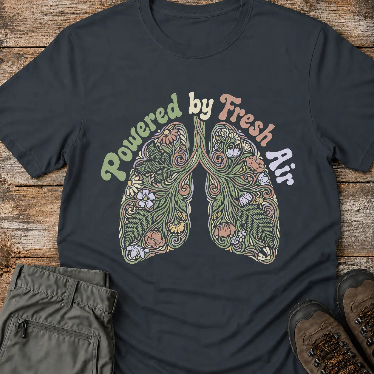 POWERED BY FRESH AIR T-Shirt