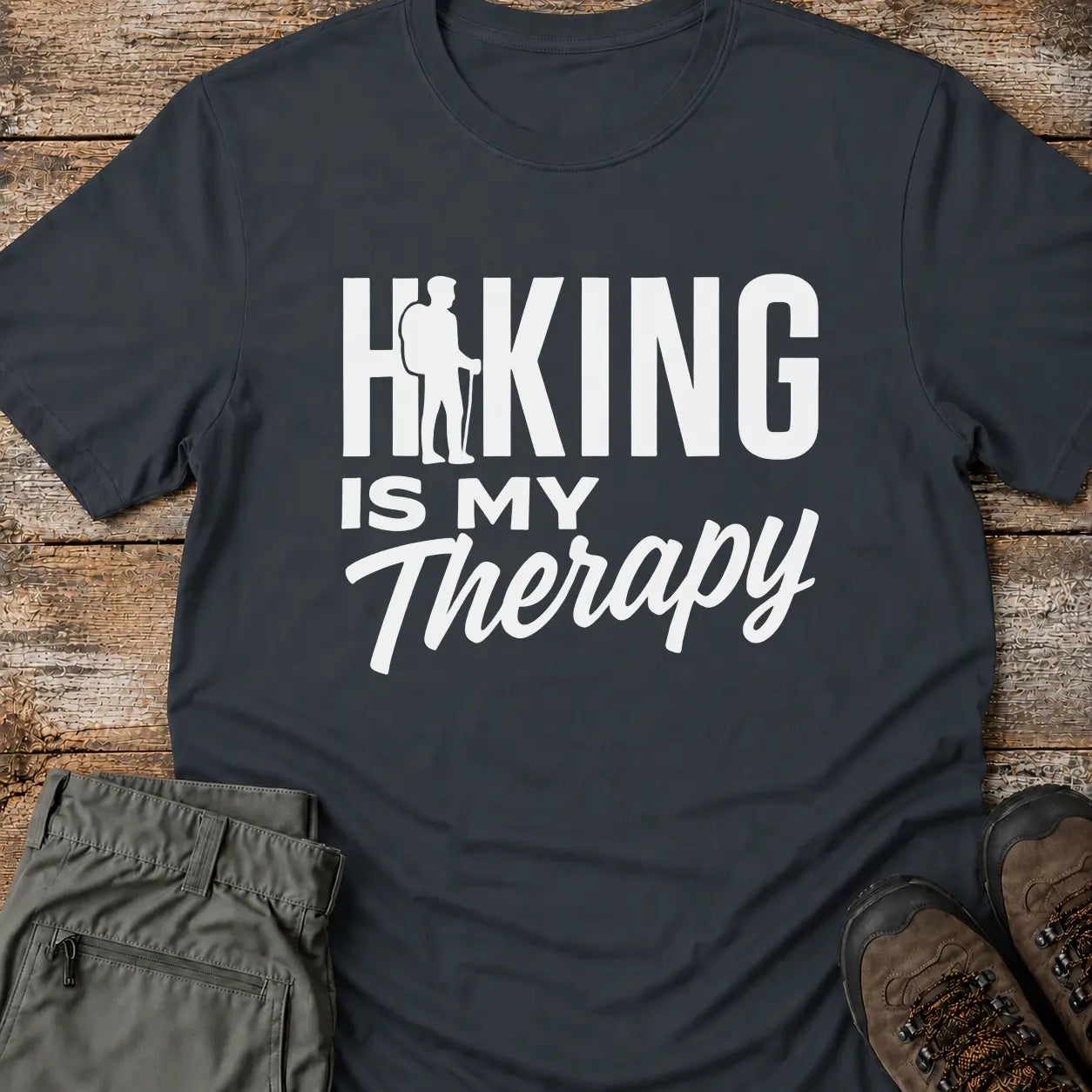 HIKING IS MY THERAPY T-Shirt