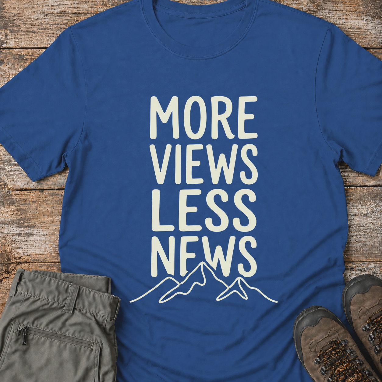 MORE VIEWS LESS NEWS T-Shirt