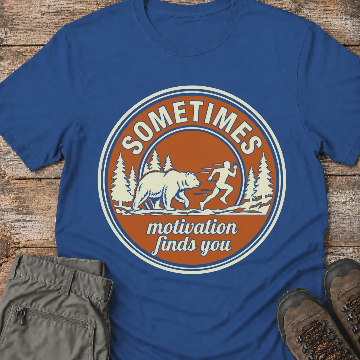 MOTIVATION FINDS YOU... T-Shirt