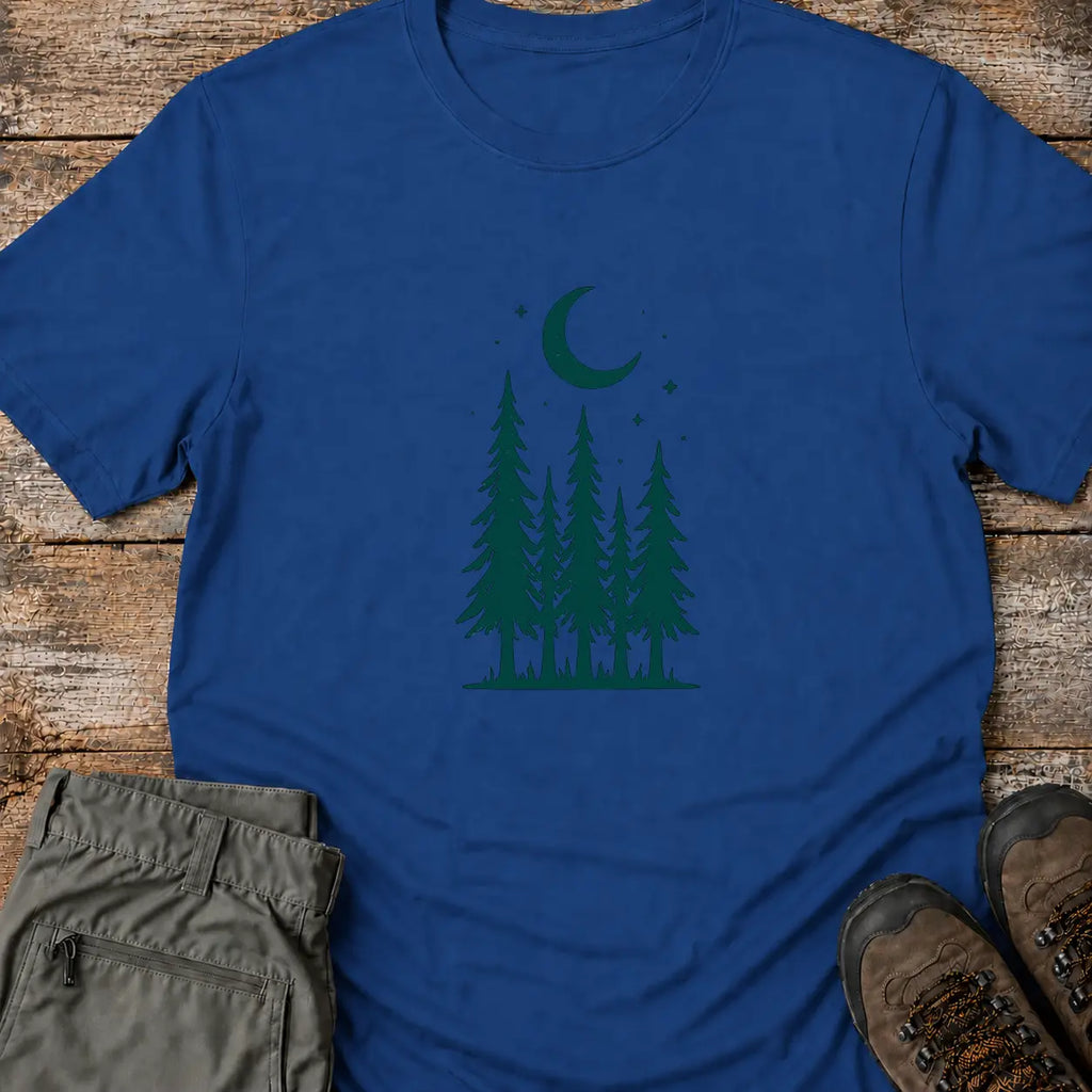 PINE TREE AND MOON T-Shirt