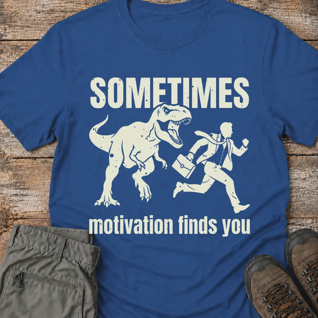 MOTIVATION FINDS YOU.. T-Shirt