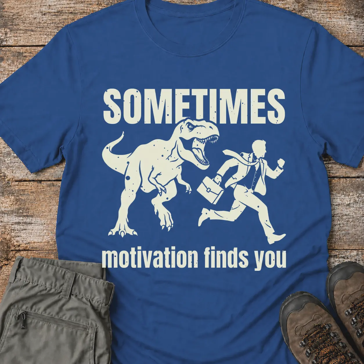 MOTIVATION FINDS YOU.. T-Shirt