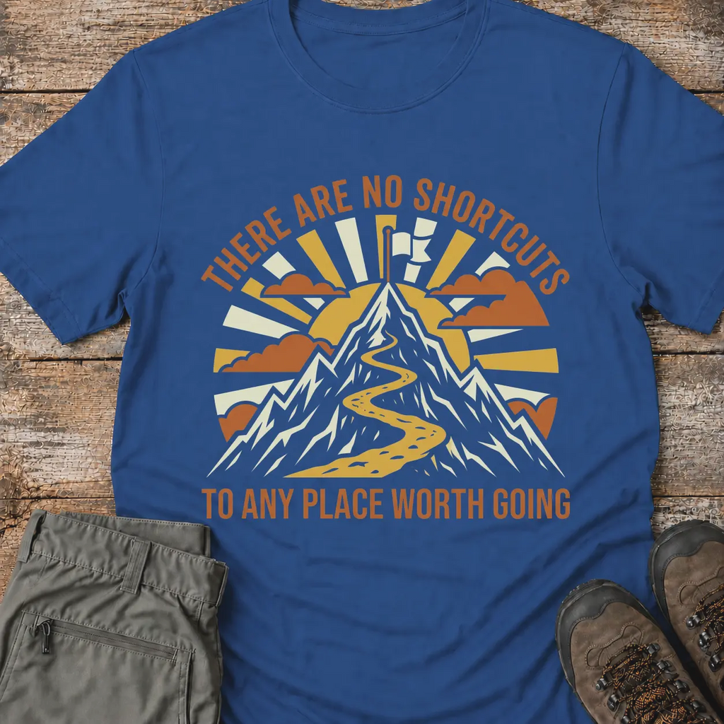 THERE ARE NO SHORTCUTS T-Shirt