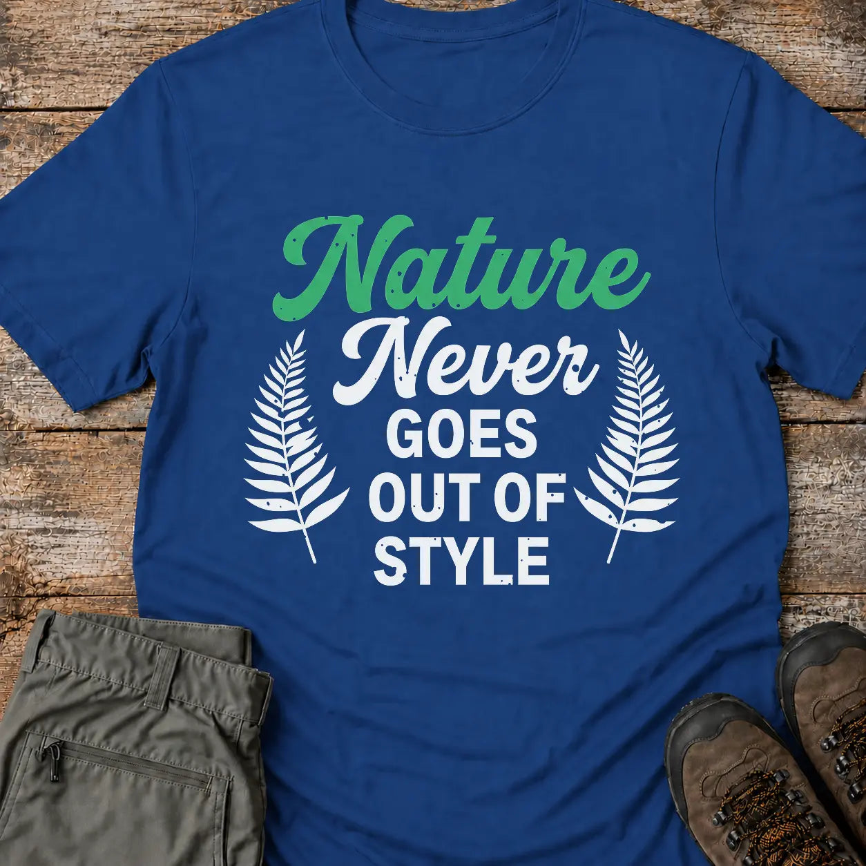 NATURE NEVER GOES T-Shirt