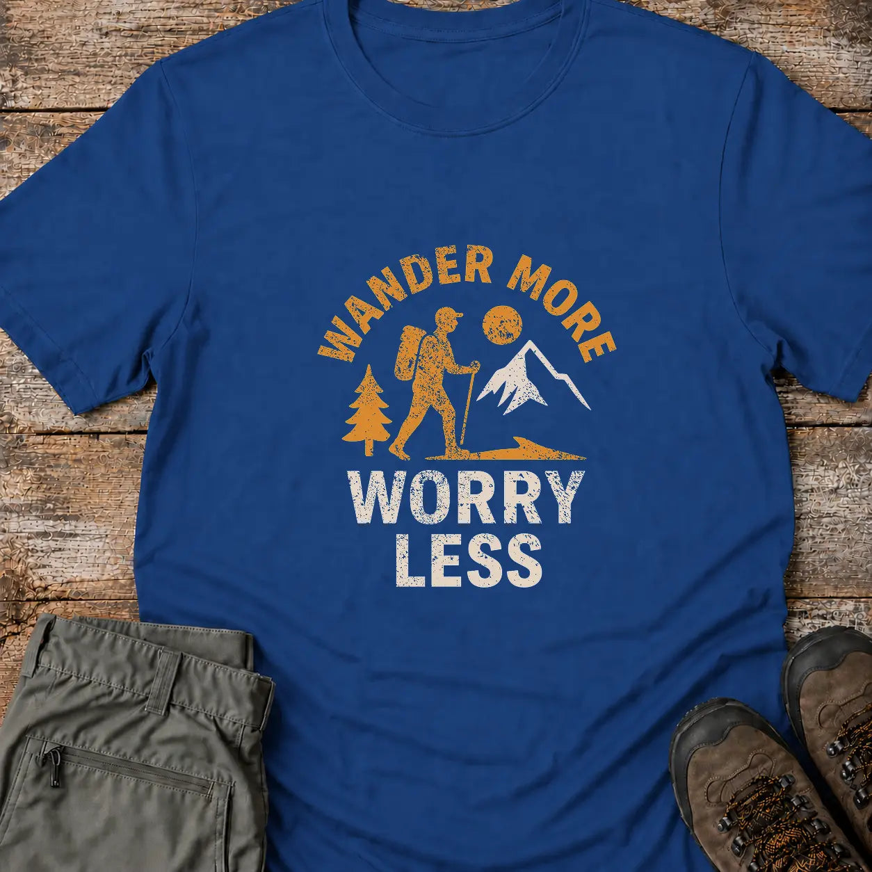 WANDER MORE WORRY LESS T-Shirt