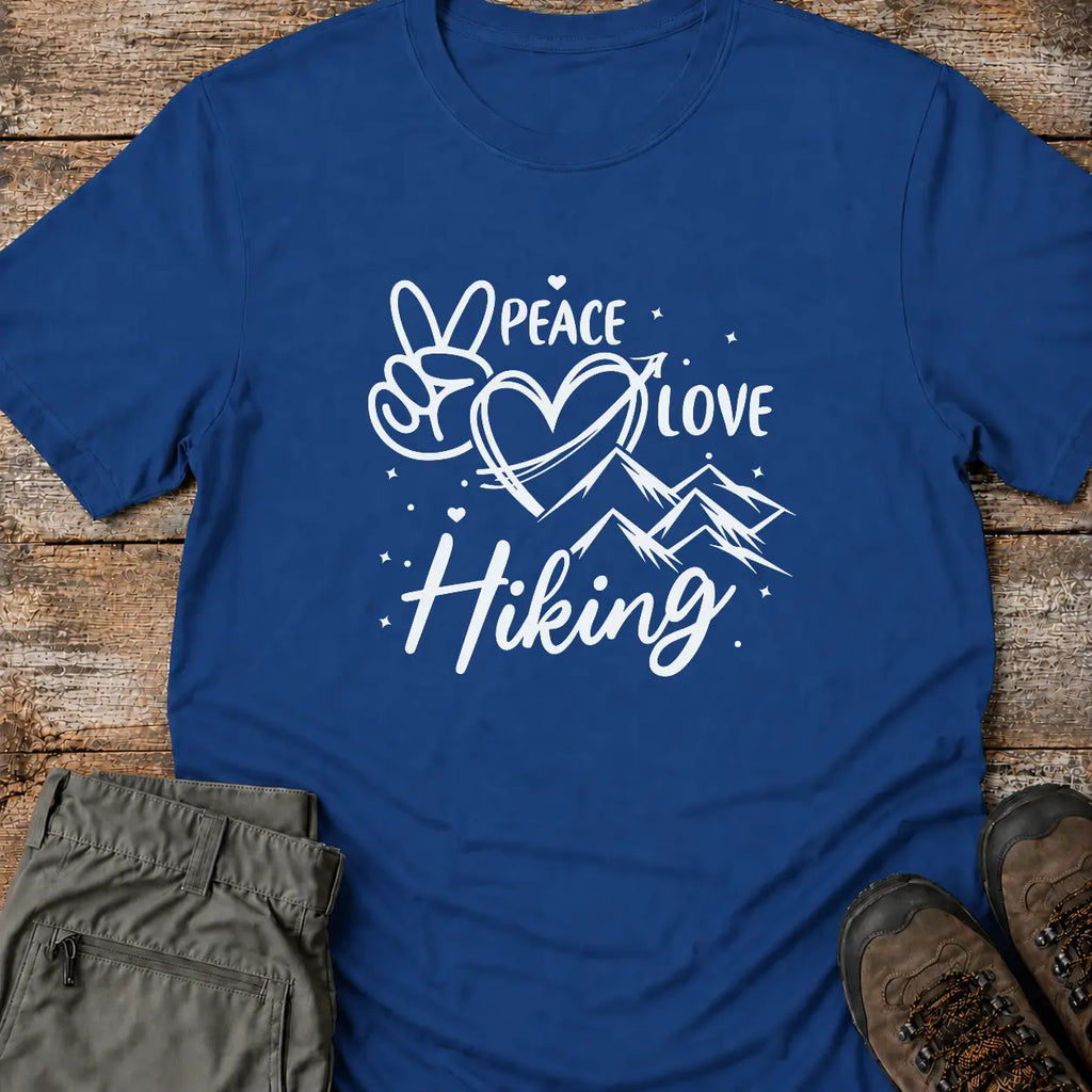PEACE LOVE HIKING T-Shirt