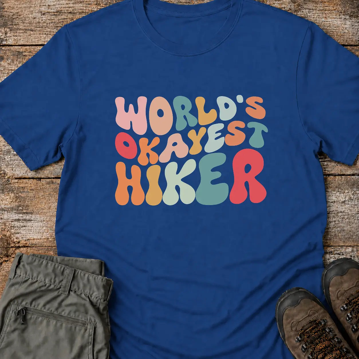 WORLD'S OKAYEST HIKER T-Shirt