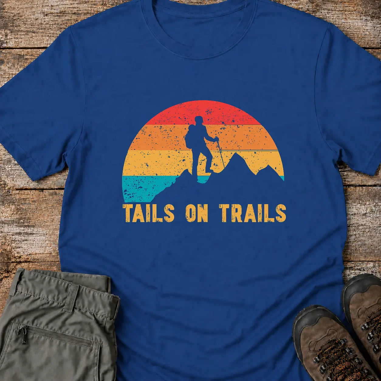 TAILS ON TRAILS  T-Shirt