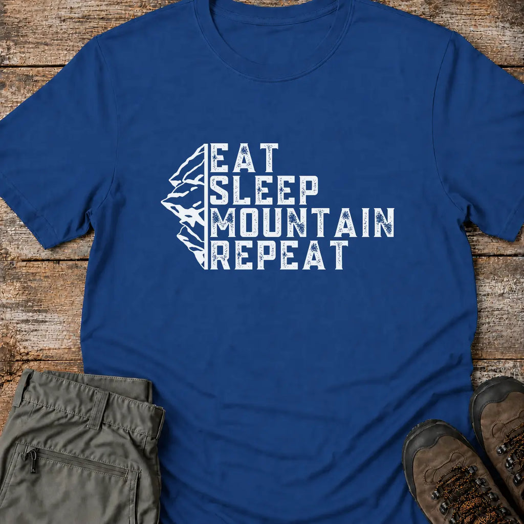 EAT SLEEP MOUNTAIN REPEAT T-Shirt