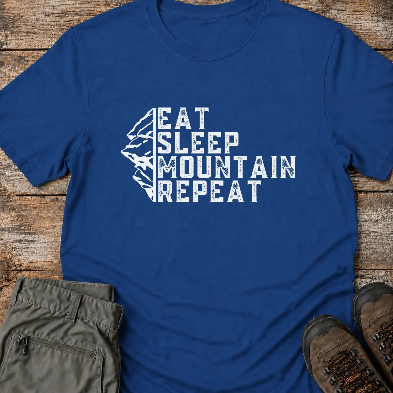 EAT SLEEP MOUNTAIN REPEAT T-Shirt