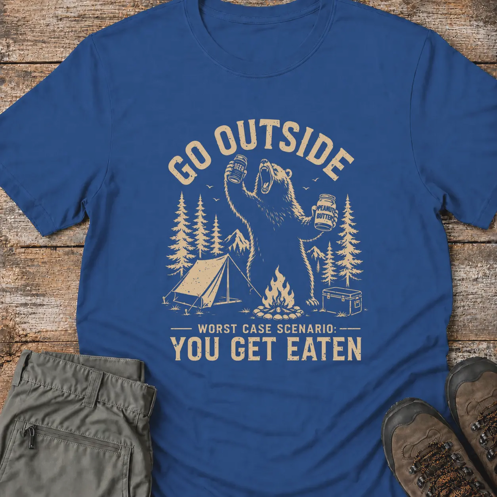 GO OUTSIDE BEAR T-Shirt