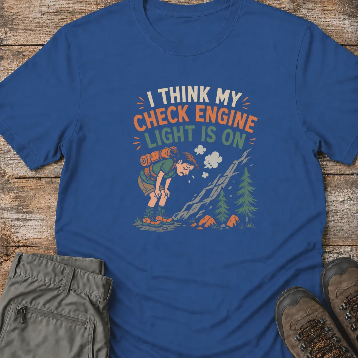 CHECK ENGINE LIGHT IS ON T-Shirt