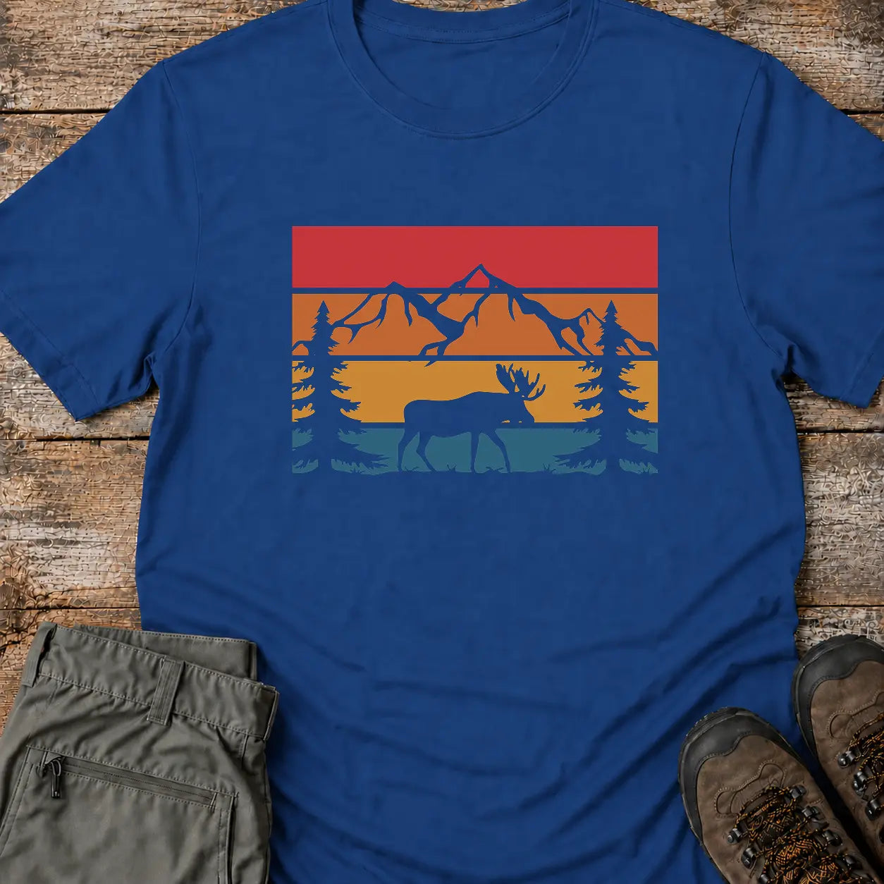 STRIPE FOREST T-Shirt