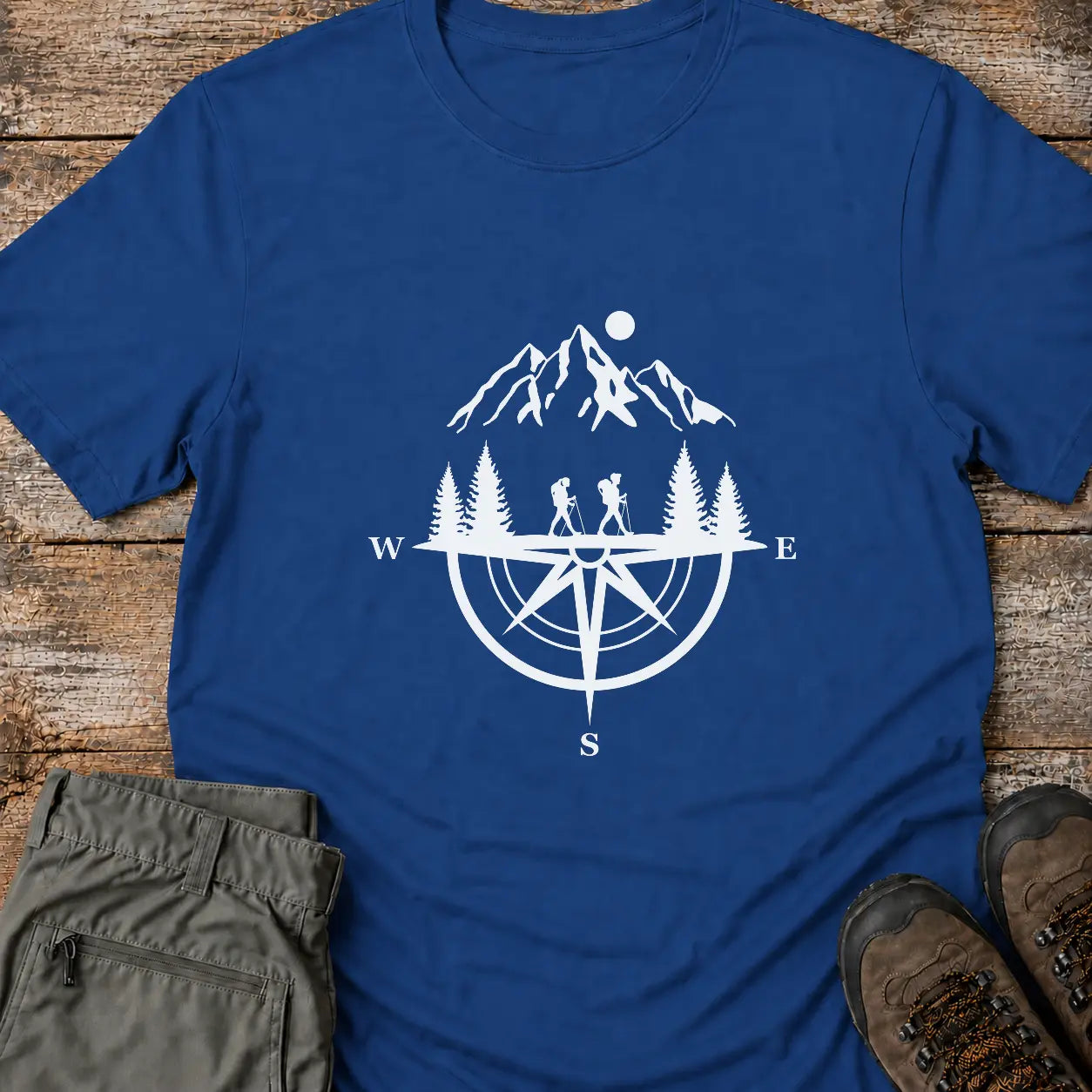 PINE AND COMPASS T-Shirt
