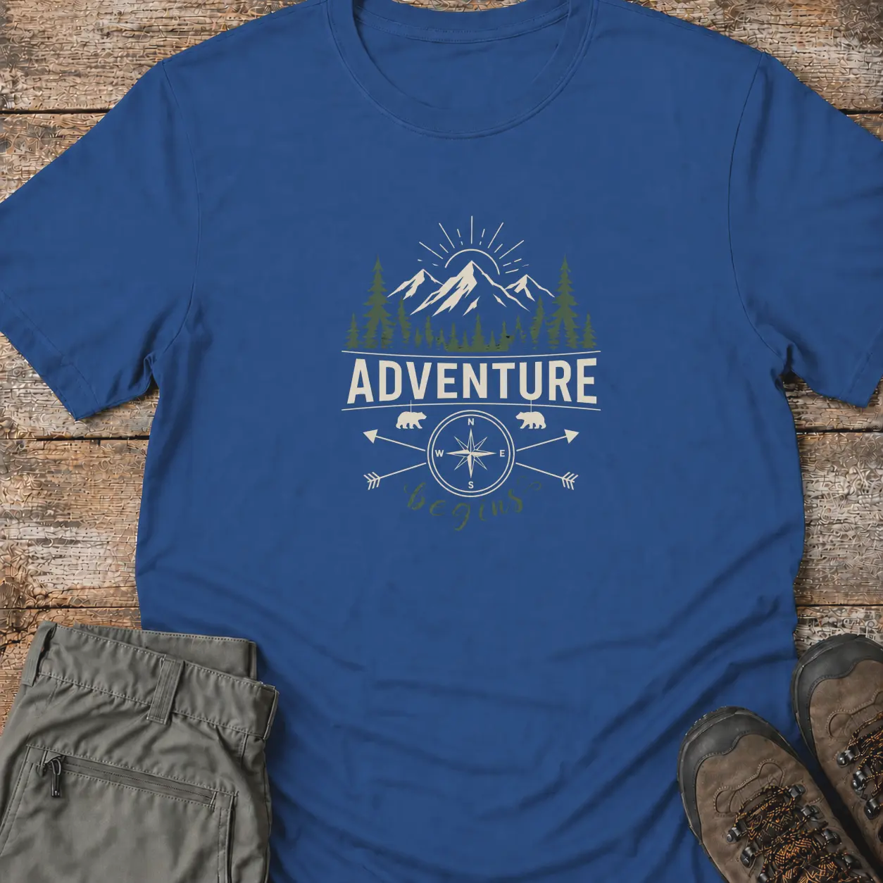 ADVENTURE BEGINS T-Shirt