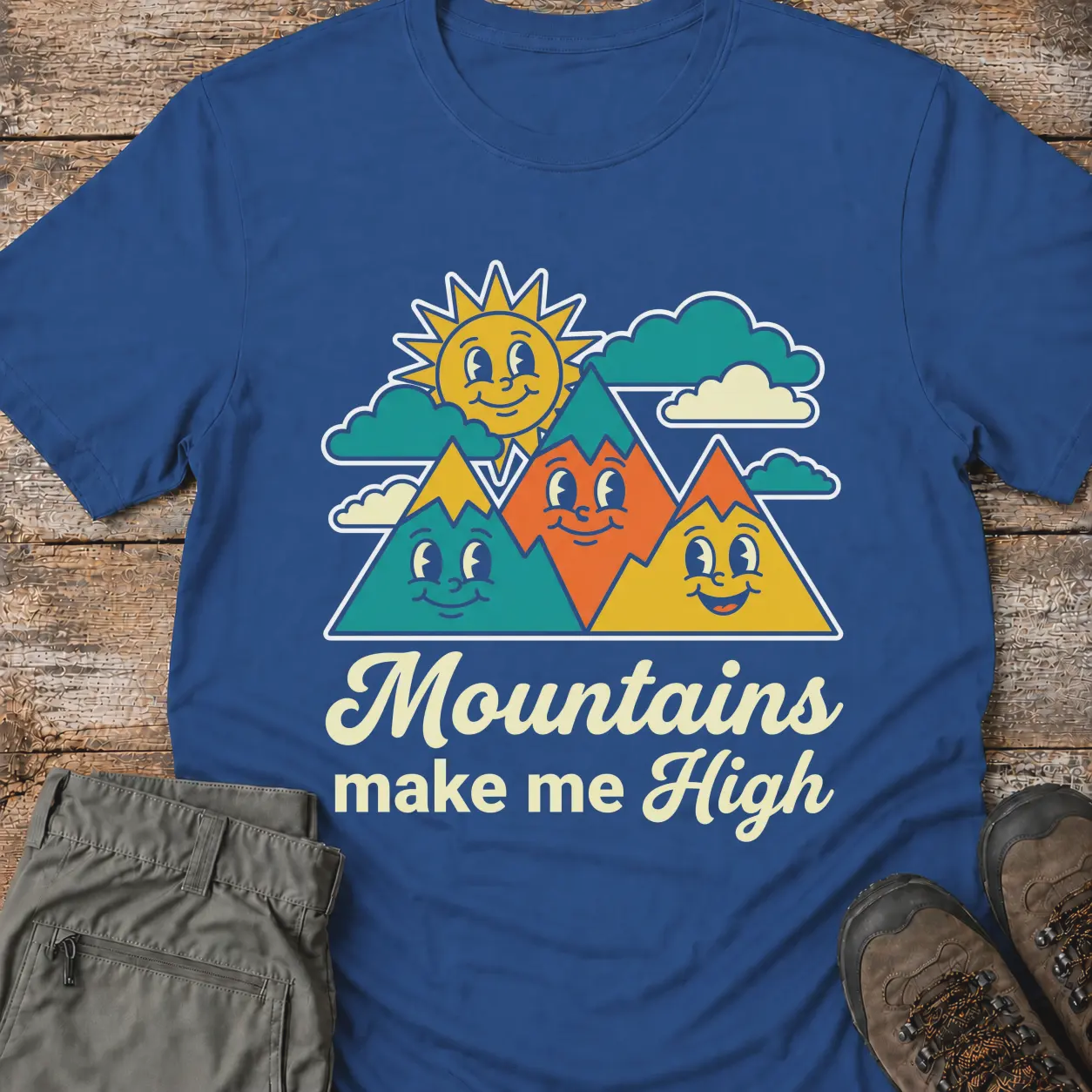 MOUNTAINS MAKE ME HIGH T-Shirt