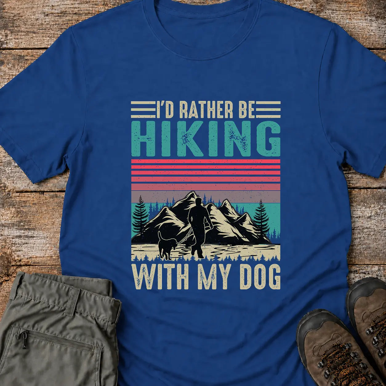 WITH MY DOG  T-Shirt