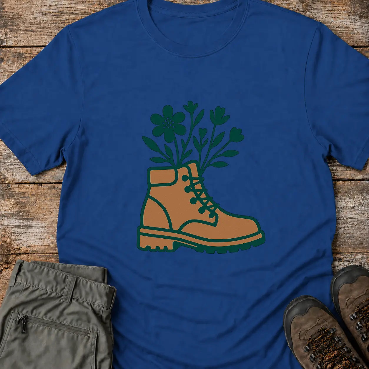 BOOTS AND LEAVES T-Shirt