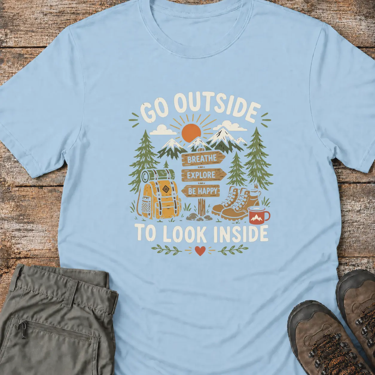 GO OUTSIDE ADVENTURE T-Shirt