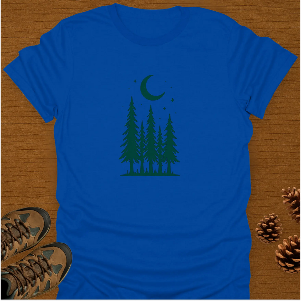 PINE TREE AND MOON T-Shirt