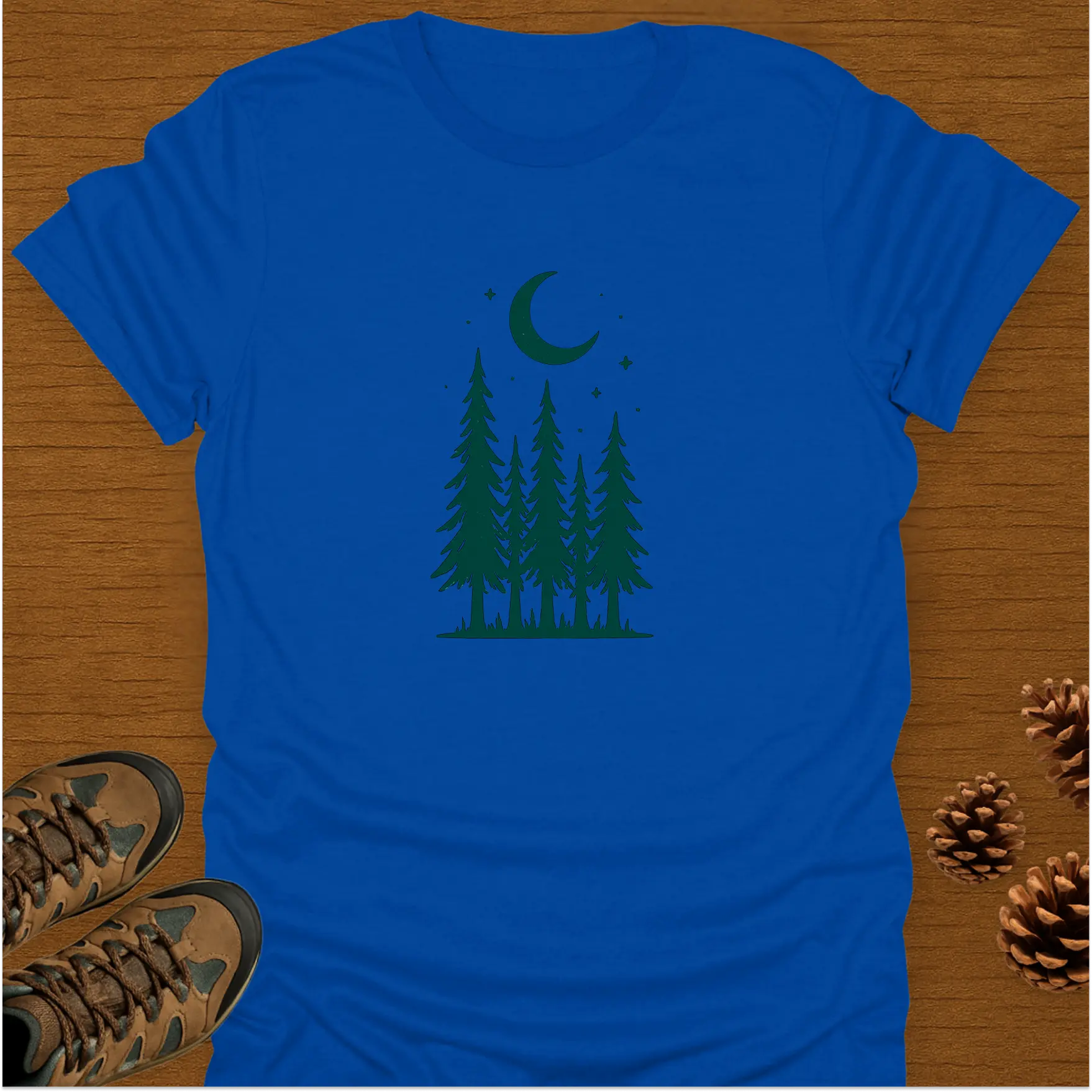 PINE TREE AND MOON T-Shirt