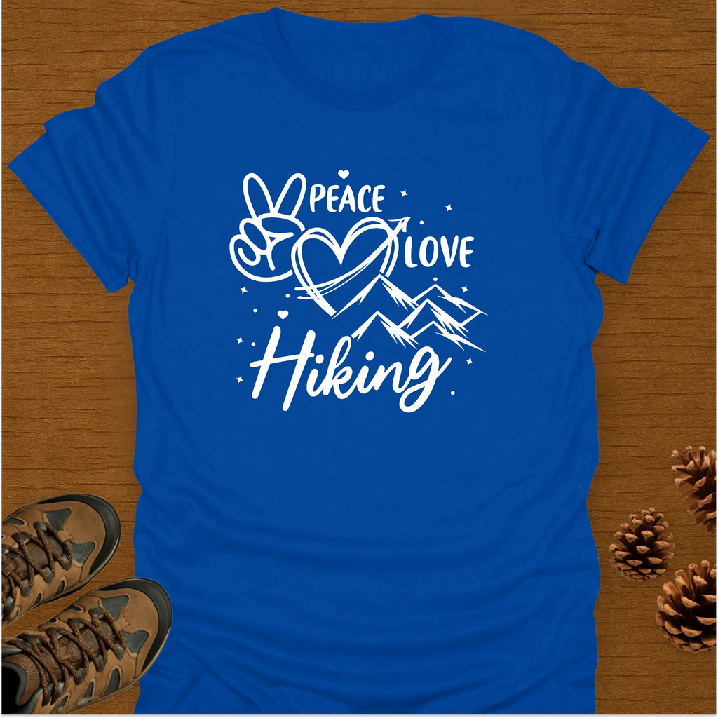 PEACE LOVE HIKING T-Shirt