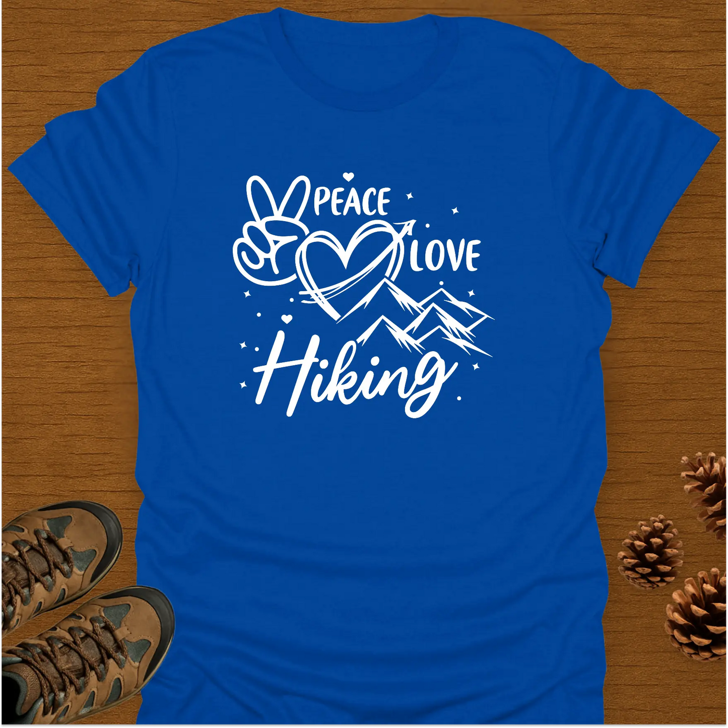 PEACE LOVE HIKING T-Shirt