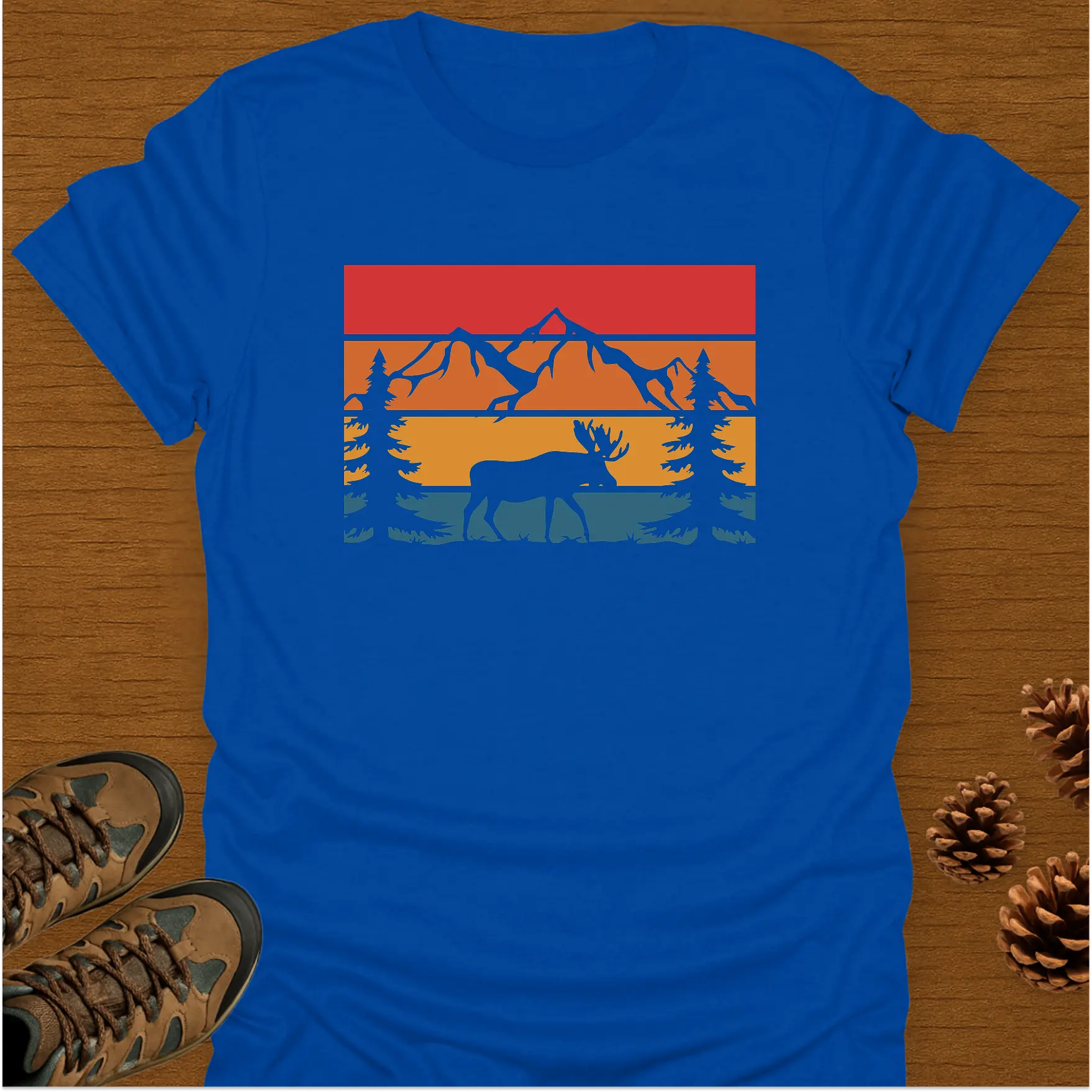 STRIPE FOREST T-Shirt