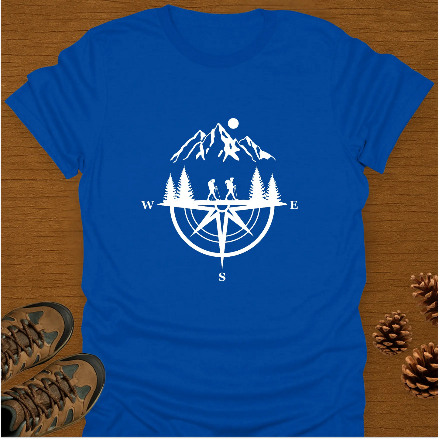 PINE AND COMPASS T-Shirt
