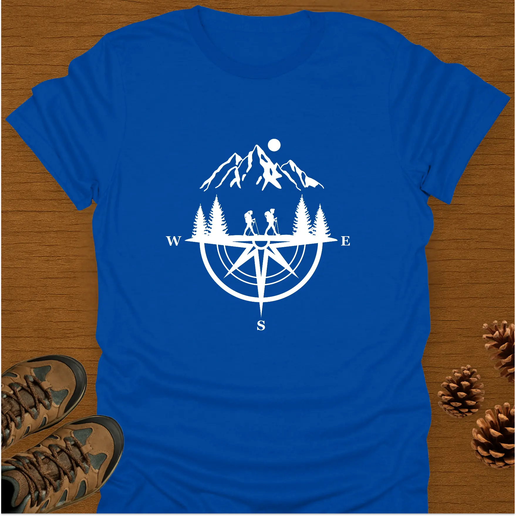 PINE AND COMPASS T-Shirt